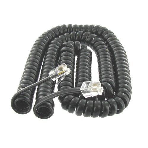 Mitel Superset 4025 Replacement Handset Cord 12 FT (Dark Grey)
