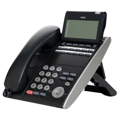 NEC 680002 DT330 DTL-12D-1 12-Button Display Digital Phone (Black/Refurbished)