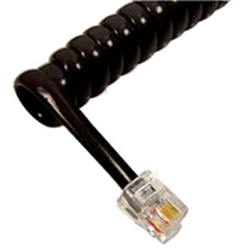 ICC 6' Handset Cord (Flat Black)