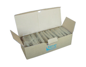 ICC IC107F2C 25-Pack 1-Gang 2-Port Flat Faceplates (Ivory)