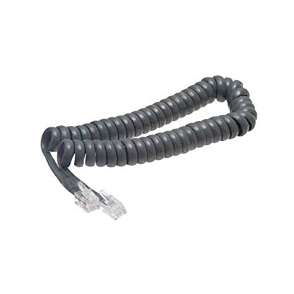 Avaya Definity 6400 Series 6ft Handset Cord (Grey)