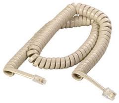 Executone Handset Cord, Encore CX 25' (Almond)