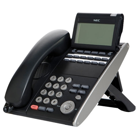 NEC 680002 DT330 DTL-12D-1 12-Button Display Digital Phone (Black) (New)