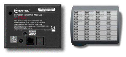 Mitel Superset PKM48 Programmable Key Module Kit (Light Grey/Refurbished)