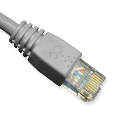 ICC Ultra Slim Line Booted Category 5e Patch Cord 1 Ft. (Grey)