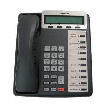 Toshiba DKT-3210SD Speaker Display Phone (Charcoal)