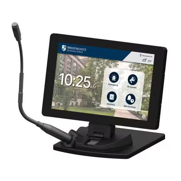 Algo 8450SG-IC InformaCast IP Console With Stand, Gooseneck Mic (New)