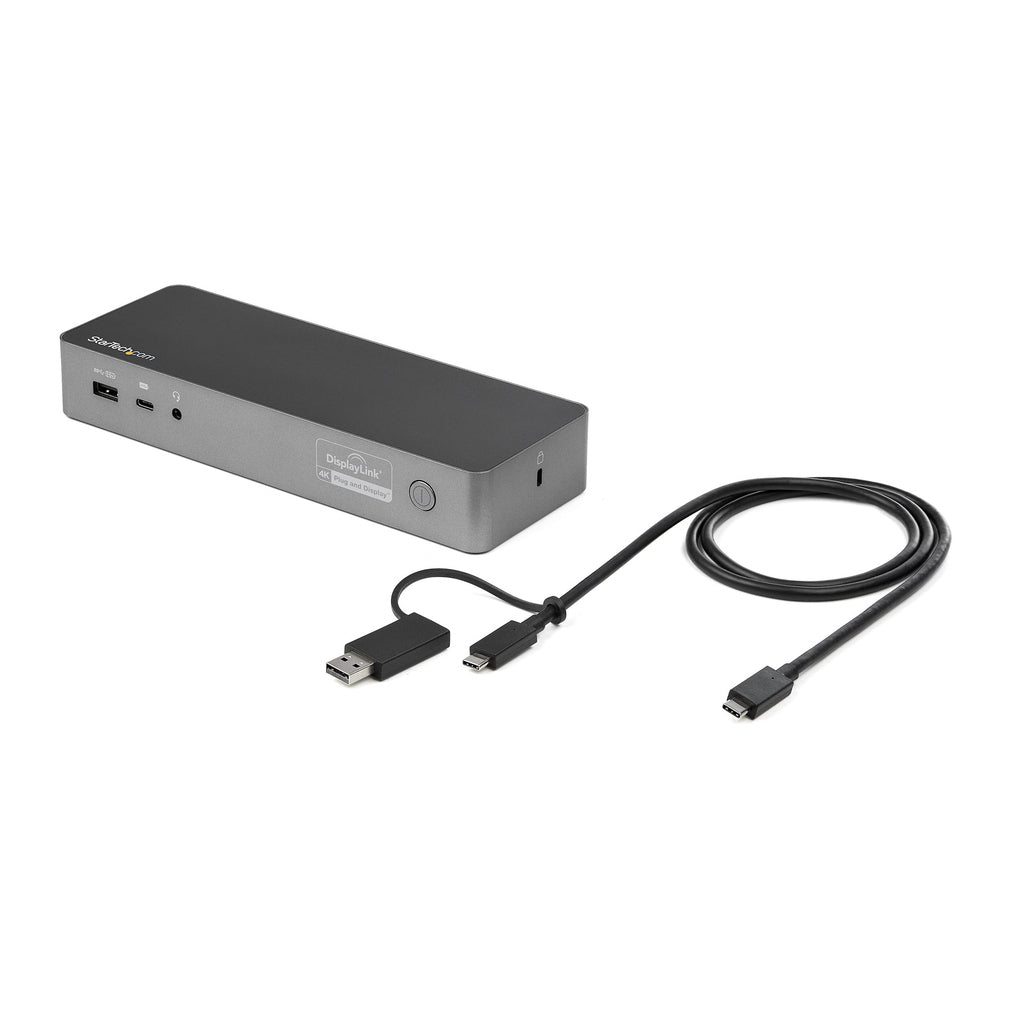 StarTech DK30C2DPPD Universal Laptop Docking Station USB-C & USB-A Dock (New)