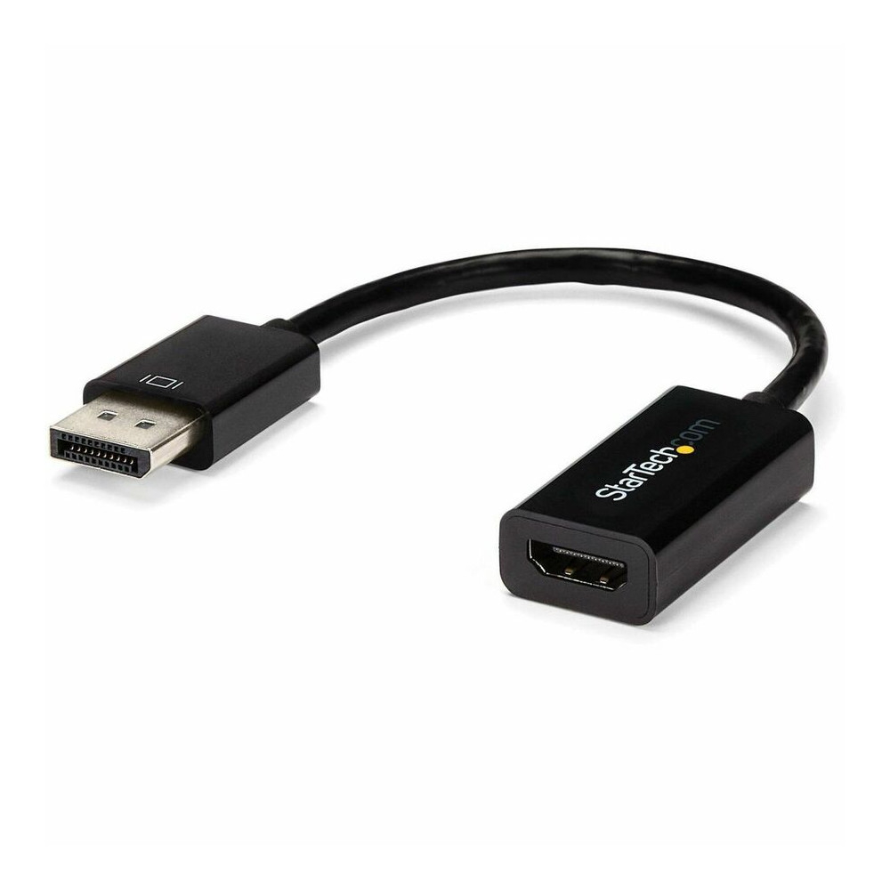 StarTech DP2HD4KS DisplayPort 1.2 to HDMI 4K Active Audio/Video Adapter Converter (New)