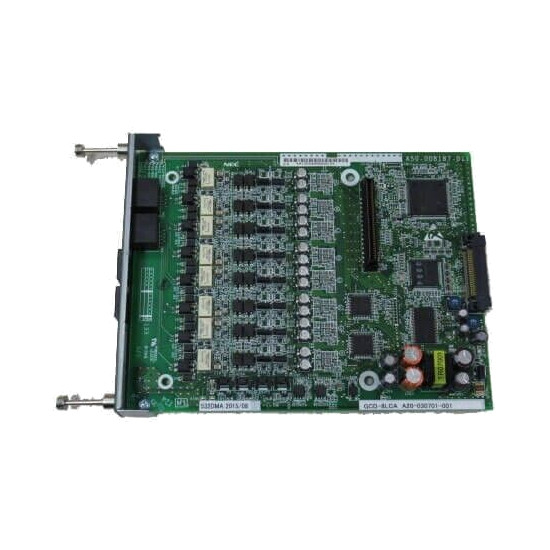 NEC 640064 SV9100 GCD-8LCA 8-Port Analog Station Card BE113024 (Refurbished)