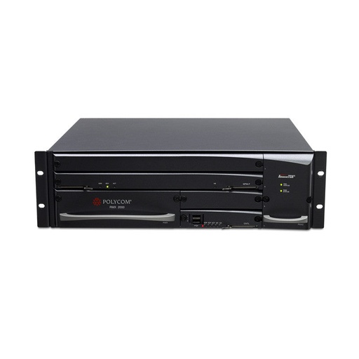[PLYVRMX2720HDR] Polycom VRMX2720HDR RMX 2000 IP only 10HD1080p / 20HD720p / 40SD / 60CIF Multimedia Video Conferencing Platform (New)