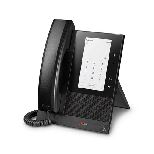[PLY220049700001] Polycom 2200-49700-001 CCX 400 Business Media Phone Open SIP PoE Includes Power Supply HP 84C14AA#ABA (New)