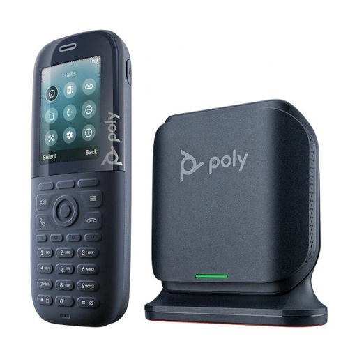 [PLY220086850001] Polycom Poly 2200-86850-001 Rove 30 and B2 Single/Dual Cell DECT Base Station Kit HP 84H81AA#ABA (New)