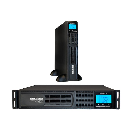 [MINPRO2000RT2U] MinuteMan PRO2000RT2U 2000VA 1400W Line-Interactive UPS 7-Outlet (New)