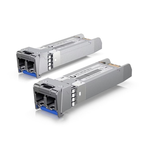 [UBIUACCOMSM10GD2] Ubiquiti UACC-OM-SM-10G-D-2 10 Gbps Single-Mode Optical Module 2-Pack (New)