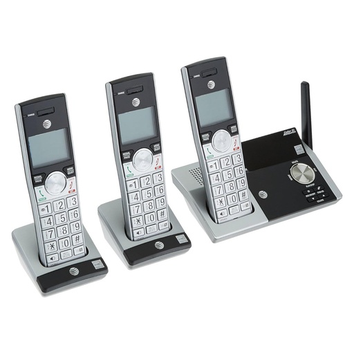 [ATTCL82315] AT&T CL82315 3-Handset Answering System with Caller ID/Call Waiting (Silver Black/New)