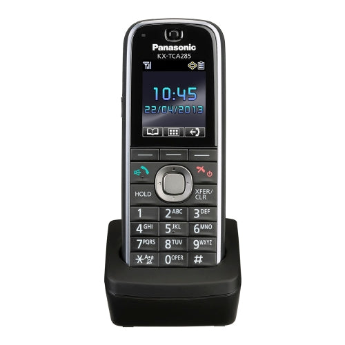 [PANKXTCA285-BLK-REF] Panasonic KX-TCA285 DECT 6.0 Cordless Phone (Black/Refurbished)