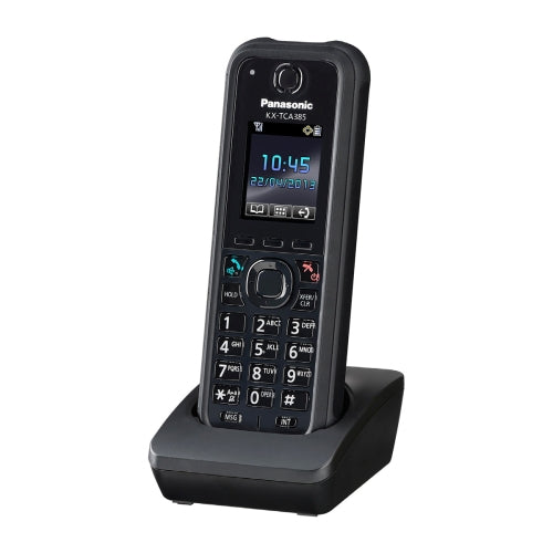 [PANKXTCA385-BLK-REF] Panasonic KX-TCA385 DECT 6.0 Cordless Phone (Black/Refurbished)