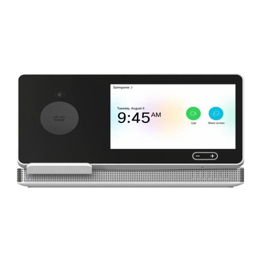 [CSOCDDSKHHUBPK9] Cisco CD-DSKH-HUB-P-K9 Webex Desk Hub In Platinum (New)
