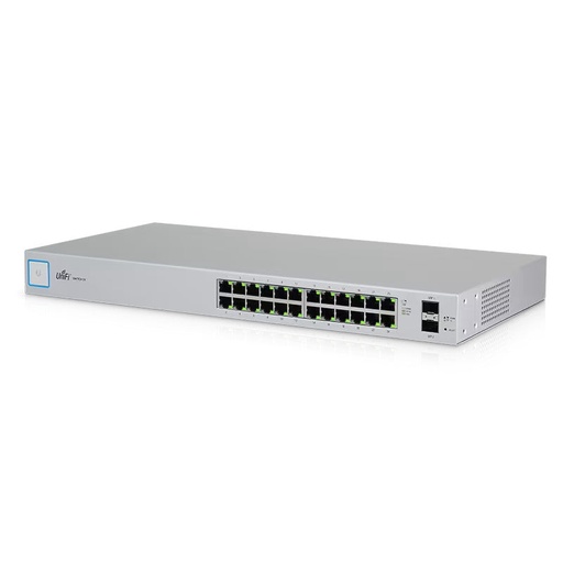 [UBIUS24-REF] Ubiquiti US-24 UniFi 24-Port Managed Gigabit Switch with SFP (Refurbished)