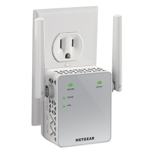 [NETEX3700100NAS] Netgear EX3700-100NAS AC750 WiFi Range Extender (New)