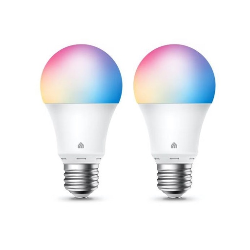 [TPLKKL125P2] TP-Link KL125P2 Kasa Smart Wi-Fi Light Bulb Multicolor 2-Pack (New)