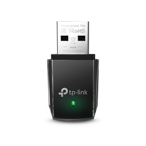[TPLKARCHERT3U] TP-Link Archer T3U AC1300 Mini Wireless MU-MIMO USB Adapter 2.4GHz/5GHz Band (New)