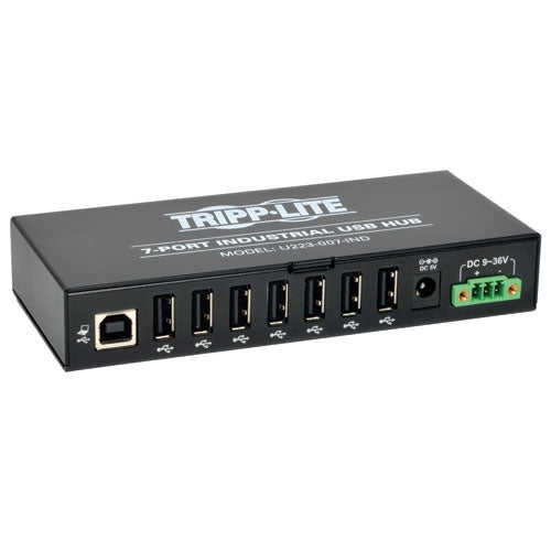[TPLU223007IND] Tripp-Lite Accessory U223-007-IND 7Port USB2.0 Hi-Speed Hub with 15KV ESD (New)