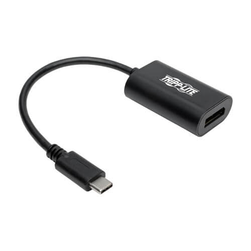 [TPLU44406NDP4K6B] Tripp-Lite AC U444-06N-DP4K6B Thunderbolt3 USB 3.1 Gen 1 USB-C to DP 4K Adapter (New)
