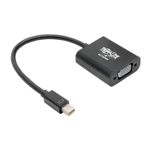 [TPLP13706NVGAV2B] Tripp-Lite AC P137-06N-VGAV2B Keyspan mDP to Active VGA Adapter 6in Black (New)