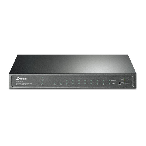 [TPLKTLSG2210P] TP-Link TL-SG2210P JetStream 10-Port Gigabit Smart Switch with 8-Port PoE+ (New)