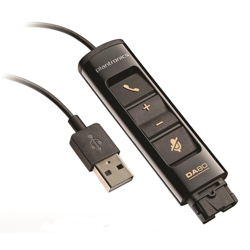 [PLT20185202] Plantronics 201852-02 DA80 USB Audio Processor (New)