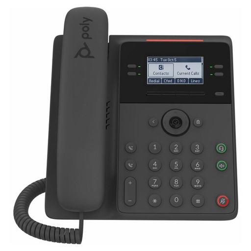 [PLY220049825025] Polycom Edge B30 2200-49825-025 4-Line PoE IP Phone HP 82M84AA (New)