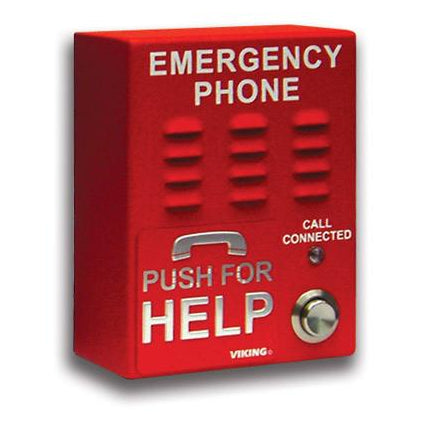 [VK-E-1600-IP] Viking E-1600-IP Red VoIP Emergency Phone (New)