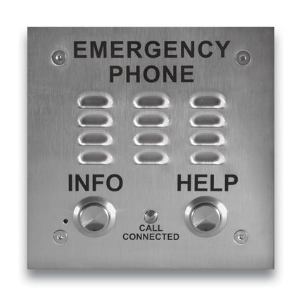 [VK-E-1600-20-IP] Viking E-1600-20-IP Two Button VoIP Emergency Phone (New)