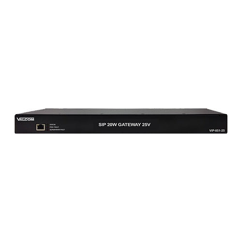 [VC-VIP-851-25-IC] Valcom VIP-851-25-IC SIP 20-Watt Gateway 25V with InformaCast (New)