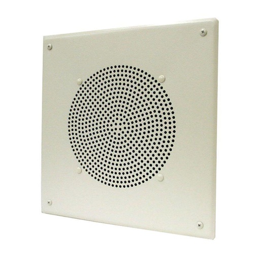 [VC-V-936480] Valcom V-936480 Square Grille Faceplate White (New)
