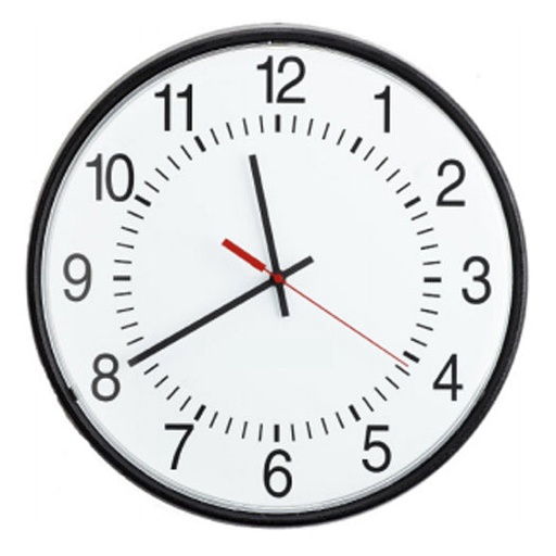 [VC-V-AW12B] Valcom V-AW12B 12-Inch Wireless Analog Clock (New)