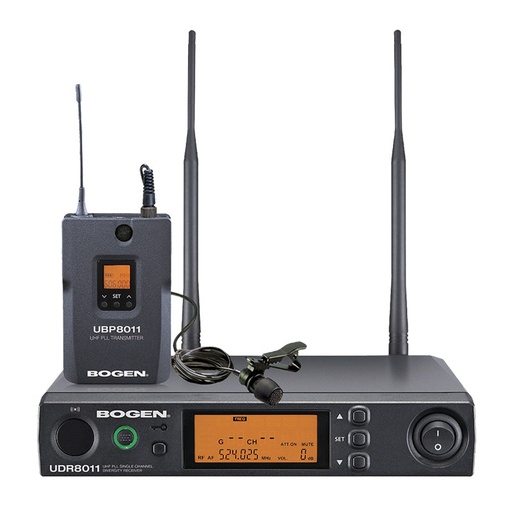 [BG-UHF8011BP] Bogen UHF8011BP UHF Wireless Body-Pack Microphone System (New)