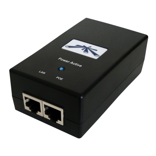 [UBIPOE4824WG] Ubiquiti POE-48-24W-G PoE Injector, 48VDC, 24W, Gigabit (New)