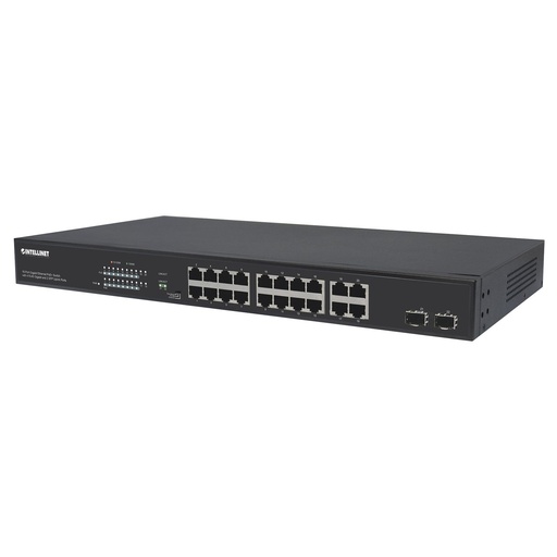[ITL-561419] Intellinet 561419 16-Port Gigabit Ethernet PoE+ Switch (New)