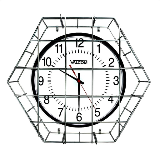 [VC-V-WGACLK] Valcom V-WGACLK Wire Guard For 12 And 16 Inch Analog Clocks (New)