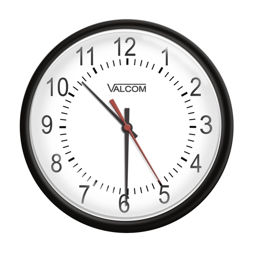 [VC-VIP-A16A] Valcom VIP-A16A IP PoE 16 Inch Analog Clock (New)