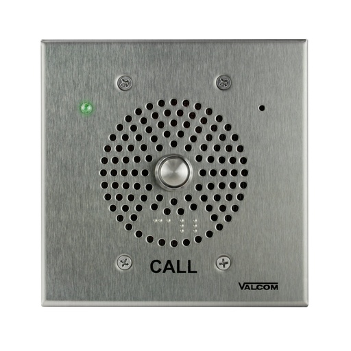 [VC-VIP-176A] Valcom VIP-176A SIP Intercom Doorplate Speaker With LED (New)