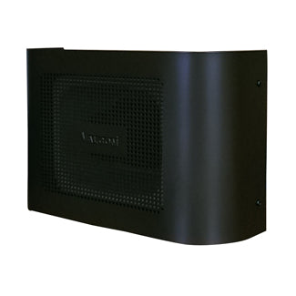 [VC-V-9830] Valcom V-9830 Indoor Or Outdoor Stealth Horn Black (New)