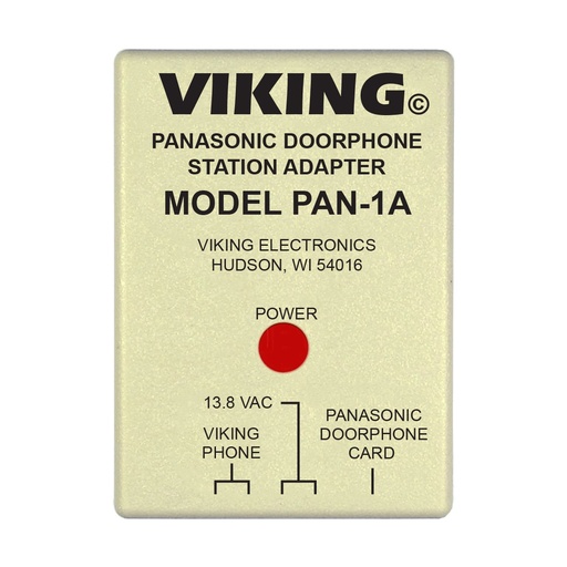 [VK-PAN-1A] Viking PAN-1A Panasonic Doorphone Station Adapter (New)