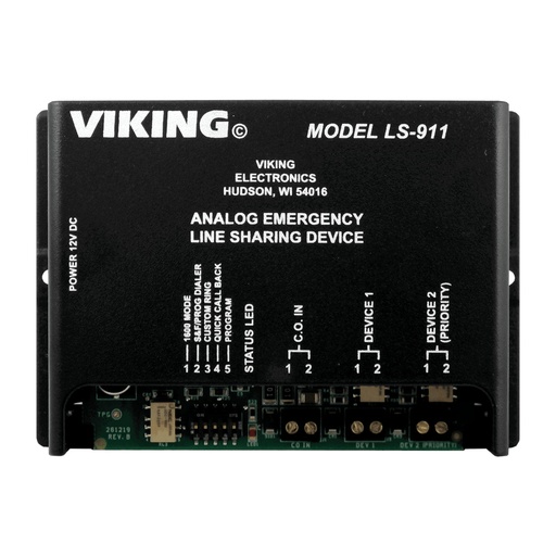 [VK-LS-911] Viking LS-911 Analog Emergency Line Sharing Device (New)