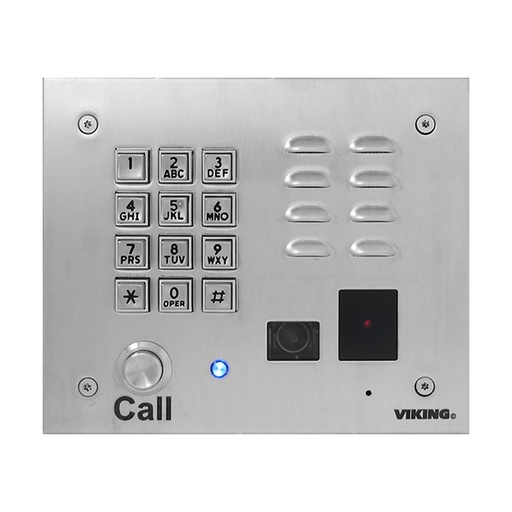[VK-K-1775-3-EWP] Viking K-1775-3-EWP Entry Phone With Camera, Proximity Reader & EWP (New)