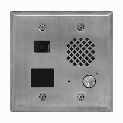 [VK-E-75-SS-EWP] Viking E-75-SS-EWP Double Gang Entry Phone With Video, Proximity Reader & EWP (New)