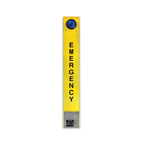 [VK-E-1600-BLTIPEWP] Viking E-1600-BLTIPEWP VoIP Emergency Tower Phone With EWP Yellow (New)